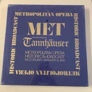New Metropolitan Opera Richard Wagner Tannhäuser Historic Broadcast Jan 4, 1941